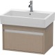 Тумба лен 65 см Duravit Ketho KT668407575