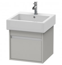 Тумба бетонно-серый матовый 45 см Duravit Ketho KT668500707