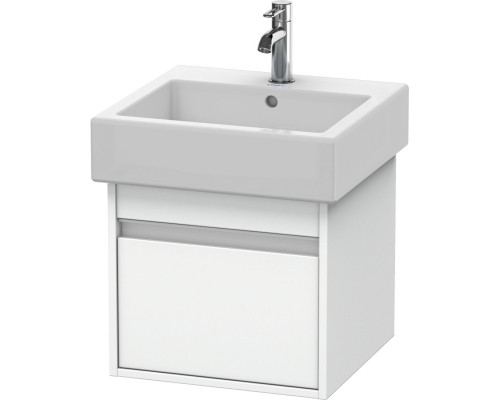 Тумба белый матовый 45 см Duravit Ketho KT668501818