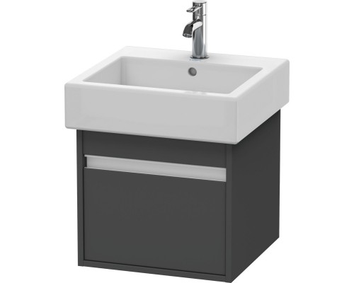 Тумба графит матовый 45 см Duravit Ketho KT668504949