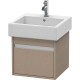 Тумба лен 45 см Duravit Ketho KT668507575