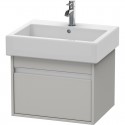 Тумба бетонно-серый матовый 55 см Duravit Ketho KT668600707 Тумба бетонно-серый матовый 55 см Duravit Ketho KT668600707