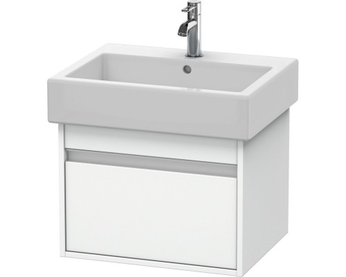 Тумба белый матовый 55 см Duravit Ketho KT668601818