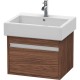 Тумба темный орех 55 см Duravit Ketho KT668602121