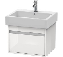 Тумба белый глянец 55 см Duravit Ketho KT668602222