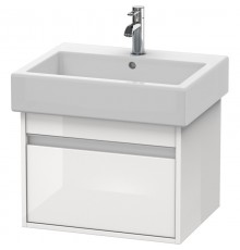 Тумба белый глянец 55 см Duravit Ketho KT668602222