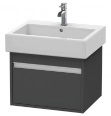 Тумба графит матовый 55 см Duravit Ketho KT668604949