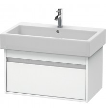 Тумба белый матовый 75 см Duravit Ketho KT668701818