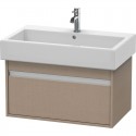 Тумба базальт матовый 75 см Duravit Ketho KT668704343 Тумба базальт матовый 75 см Duravit Ketho KT668704343