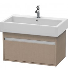 Тумба базальт матовый 75 см Duravit Ketho KT668704343