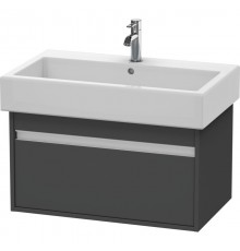 Тумба графит матовый 75 см Duravit Ketho  KT668704949