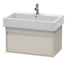 Тумба тауп матовый 75 см Duravit Ketho KT668709191