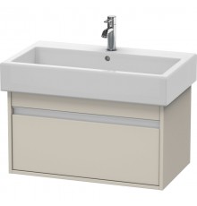 Тумба тауп матовый 75 см Duravit Ketho KT668709191