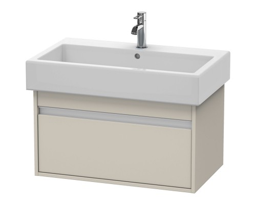 Тумба тауп матовый 75 см Duravit Ketho KT668709191