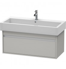 Тумба бетонно-серый матовый 95 см Duravit Ketho KT668800707