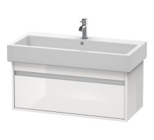 Тумба белый глянец 95 см Duravit Ketho KT668802222