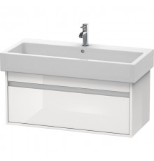 Тумба белый глянец 95 см Duravit Ketho KT668802222