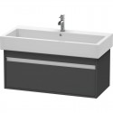 Тумба графит матовый 95 см Duravit Ketho KT668804949 Тумба графит матовый 95 см Duravit Ketho KT668804949