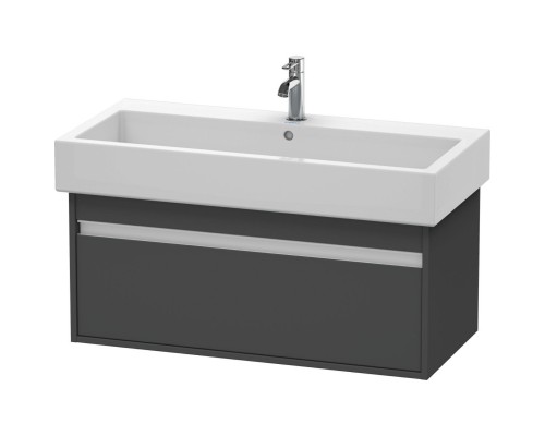 Тумба графит матовый 95 см Duravit Ketho KT668804949