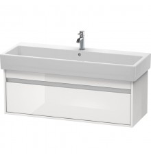 Тумба белый глянец 115 см Duravit Ketho KT668902222