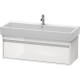 Тумба белый глянец 115 см Duravit Ketho KT668902222