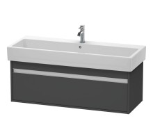 Тумба графит матовый 115 см Duravit Ketho KT668904949