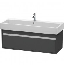 Тумба графит матовый 115 см Duravit Ketho KT668904949