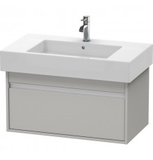 Тумба бетонно-серый матовый 80 см Duravit Ketho KT669000707