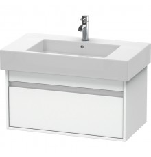 Тумба белый матовый 80 см Duravit Ketho KT669001818