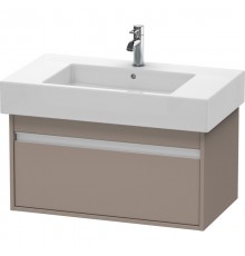 Тумба базальт матовый 80 см Duravit Ketho KT669004343