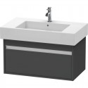 Тумба графит матовый 80 см Duravit Ketho KT669004949 Тумба графит матовый 80 см Duravit Ketho KT669004949