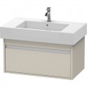 Тумба тауп матовый 80 см Duravit Ketho KT669009191 Тумба тауп матовый 80 см Duravit Ketho KT669009191