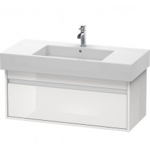 Тумба белый глянец 100 см Duravit Ketho KT669102222