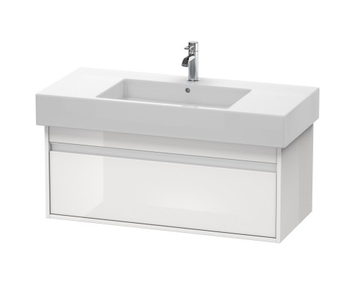 Тумба белый глянец 100 см Duravit Ketho KT669102222