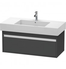 Тумба графит матовый 100 см Duravit Ketho KT669104949