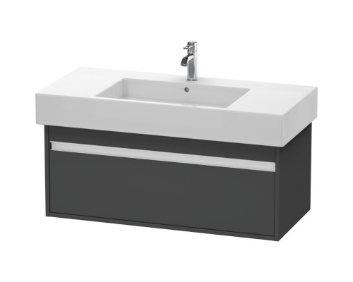 Тумба графит матовый 100 см Duravit Ketho KT669104949