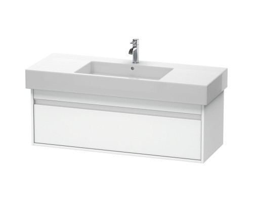 Тумба белый матовый 120 см Duravit Ketho KT669201818