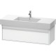 Тумба белый матовый 120 см Duravit Ketho KT669201818