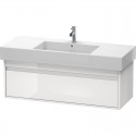 Тумба белый глянец 120 см Duravit Ketho KT669202222 Тумба белый глянец 120 см Duravit Ketho KT669202222