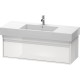 Тумба белый глянец 120 см Duravit Ketho KT669202222