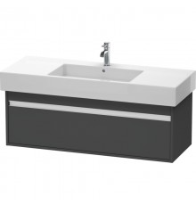 Тумба графит матовый 120 см Duravit Ketho KT669204949