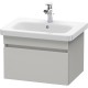 Тумба бетонно-серый матовый 58 см Duravit DuraStyle   DS638000707