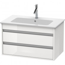 Тумба белый глянец 80 см Duravit Ketho KT642902222