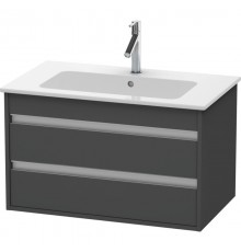 Тумба графит матовый 80 см Duravit Ketho KT642904949