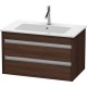 Тумба каштан 80 см Duravit Ketho KT642905353