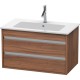 Тумба орех 80 см Duravit Ketho KT642907979