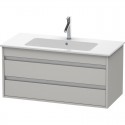 Тумба бетонно-серый матовый 100 см Duravit Ketho KT643000707 Тумба бетонно-серый матовый 100 см Duravit Ketho KT643000707