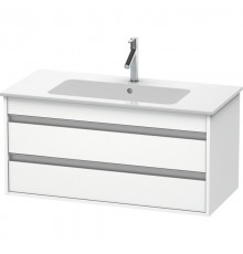 Тумба белый матовый 100 см Duravit Ketho KT643001818