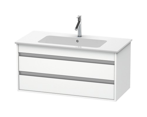 Тумба белый матовый 100 см Duravit Ketho KT643001818