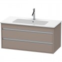 Тумба базальт матовый 100 см Duravit Ketho KT643004343 Тумба базальт матовый 100 см Duravit Ketho KT643004343